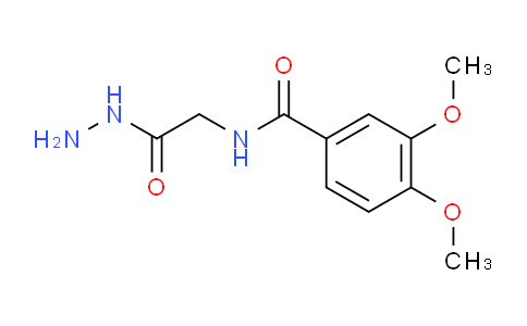 CAS No. 223675-89-6, N-(2-Hydrazinyl-2-oxoethyl)-3,4-dimethoxybenzamide