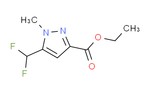 CAS No. 1437312-22-5, Ethyl 5-(difluoromethyl)-1-methyl-1H-pyrazole-3-carboxylate