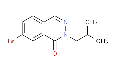 CAS No. 1437457-76-5, 7-Bromo-2-isobutylphthalazin-1(2H)-one