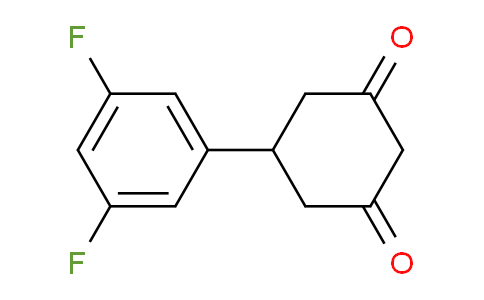 CAS No. 928710-55-8, 5-(3,5-Difluorophenyl)cyclohexane-1,3-dione