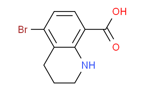 CAS No. 928839-65-0, 5-Bromo-1,2,3,4-tetrahydroquinoline-8-carboxylic acid