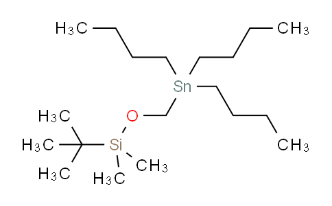 CAS No. 123061-64-3, Tert-butyl-dimethyl-(tributylstannylmethoxy)silane