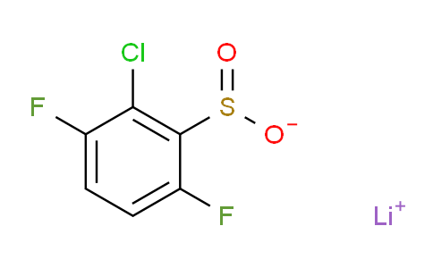 CAS No. 1233505-63-9, Lithium 2-chloro-3,6-difluorobenzenesulfinate