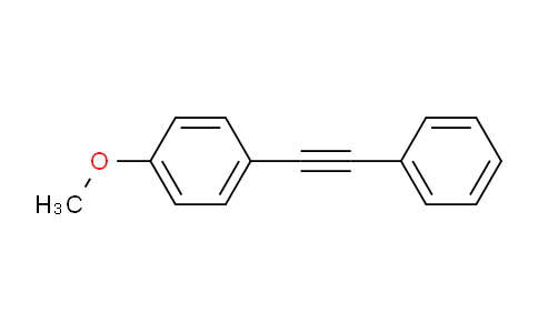 CAS No. 7380-78-1, 1-Methoxy-4-(phenylethynyl)benzene