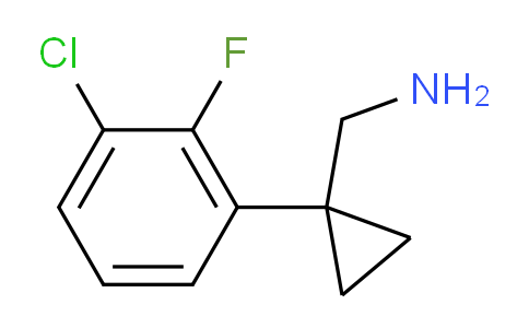 CAS No. 1518149-40-0, 1-(3-Chloro-2-fluorophenyl)cyclopropanemethanamine