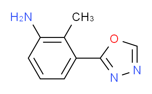 CAS No. 924869-12-5, 2-Methyl-3-(1,3,4-oxadiazol-2-yl)aniline