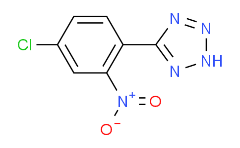 CAS No. 92567-02-7, 5-(4-Chloro-2-nitrophenyl)-2H-tetrazole