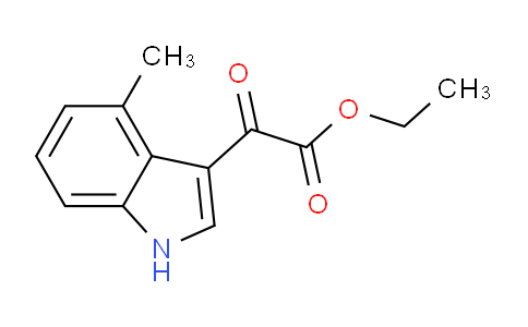 CAS No. 926028-97-9, Ethyl 2-(4-Methyl-3-indolyl)-2-oxoacetate