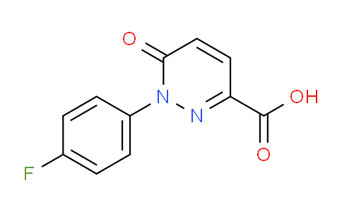 CAS No. 926238-43-9, 1-(4-Fluorophenyl)-6-oxo-1,6-dihydropyridazine-3-carboxylic acid