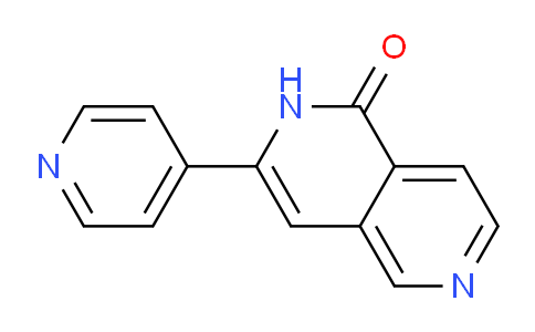 CAS No. 1246764-22-6, 3-(Pyridin-4-yl)-2,6-naphthyridin-1(2H)-one