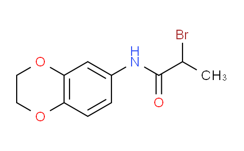 MC816034 | 1089989-56-9 | 2-Bromo-N-(2,3-dihydrobenzo[b][1,4]dioxin-6-yl)propanamide