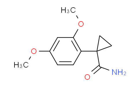 CAS No. 2006276-84-0, 1-(2,4-Dimethoxyphenyl)cyclopropanecarboxamide