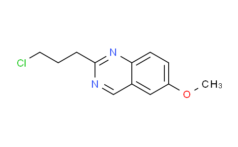 CAS No. 2006276-98-6, 2-(3-Chloropropyl)-6-methoxyquinazoline