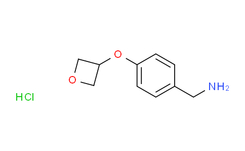 CAS No. 1439900-28-3, (4-(Oxetan-3-yloxy)phenyl)methanamine hydrochloride