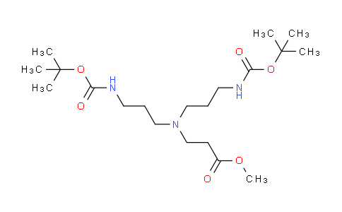 CAS No. 1442656-30-5, Methyl 3-[Bis[3-(Boc-amino)propyl]amino]propanoate
