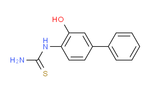 CAS No. 1820608-16-9, 1-(3-Hydroxy-[1,1'-biphenyl]-4-yl)thiourea