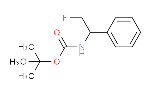 CAS No. 2006278-27-7, N-Boc-2-fluoro-1-phenylethanamine