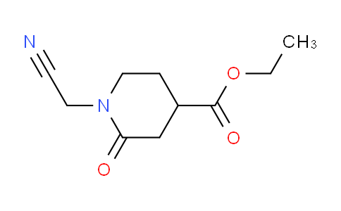 CAS No. 2006278-30-2, Ethyl 1-(Cyanomethyl)-2-oxopiperidine-4-carboxylate