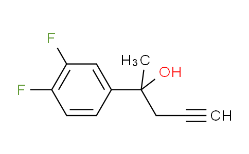 CAS No. 2006278-38-0, 2-(3,4-Difluorophenyl)-4-pentyn-2-ol