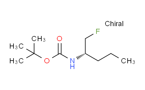 CAS No. 2006287-05-2, (S)-N-Boc-1-fluoro-2-pentanamine