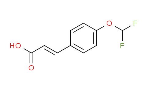 CAS No. 103962-07-8, 4-(Difluoromethoxy)cinnamic acid