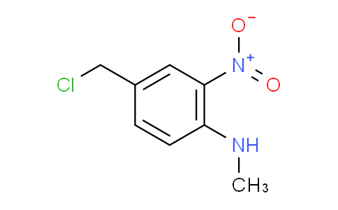 CAS No. 130597-56-7, 4-(Chloromethyl)-N-methyl-2-nitroaniline