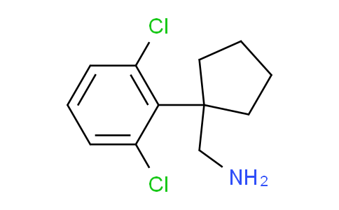 CAS No. 1039932-12-1, 1-(2,6-Dichlorophenyl)cyclopentanemethanamine