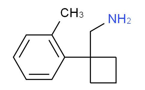 CAS No. 1039932-20-1, 1-(2-Methylphenyl)cyclobutanemethanamine