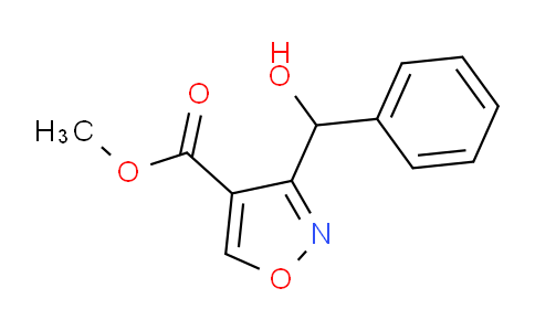 CAS No. 2006277-12-7, Methyl 3-[Hydroxy(phenyl)methyl]isoxazole-4-carboxylate