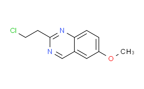 CAS No. 2006277-23-0, 2-(2-Chloroethyl)-6-methoxyquinazoline