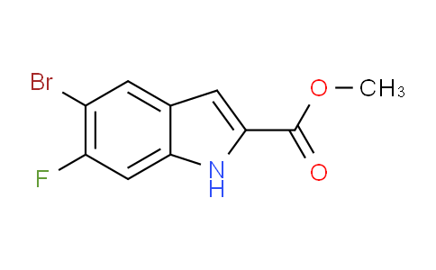 CAS No. 2006277-60-5, Methyl 5-Bromo-6-fluoroindole-2-carboxylate