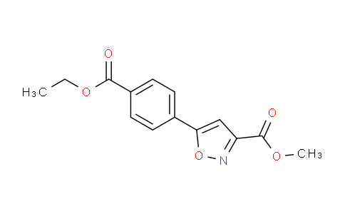 CAS No. 2006277-68-3, Methyl 5-[4-(Ethoxycarbonyl)phenyl]isoxazole-3-carboxylate