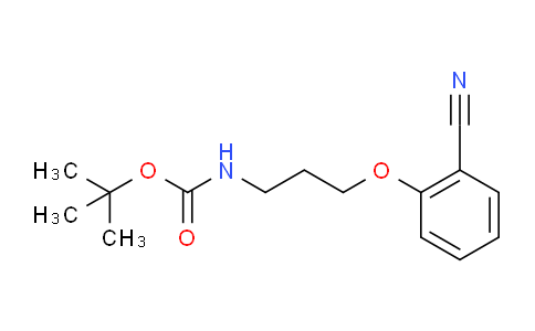 CAS No. 2006277-77-4, 2-[3-(Boc-amino)propoxy]benzonitrile