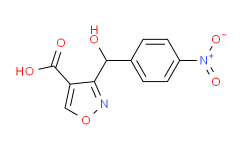 CAS No. 2006278-05-1, 3-[Hydroxy(4-nitrophenyl)methyl]isoxazole-4-carboxylic Acid