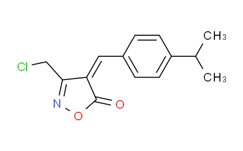 CAS No. 1142199-28-7, 3-(Chloromethyl)-4-(4-isopropylbenzylidene)isoxazol-5(4H)-one