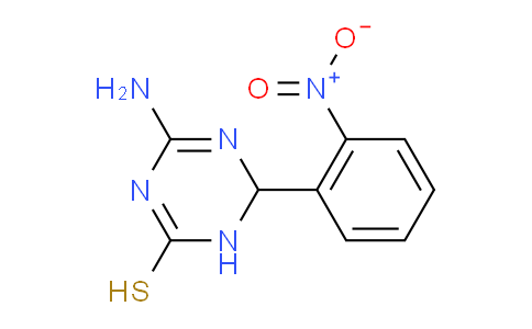 CAS No. 1142207-45-1, 4-Amino-6-(2-nitrophenyl)-1,6-dihydro-1,3,5-triazine-2-thiol