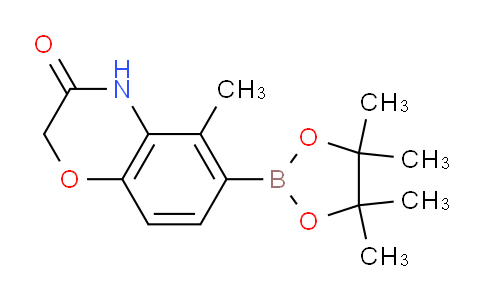 CAS No. 1221502-31-3, 5-Methyl-3-oxo-3,4-dihydro-2H-benzo[b][1,4]oxazine-6-boronic Acid Pinacol Ester