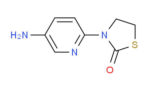 CAS No. 1221791-94-1, 3-(5-Aminopyridin-2-yl)thiazolidin-2-one