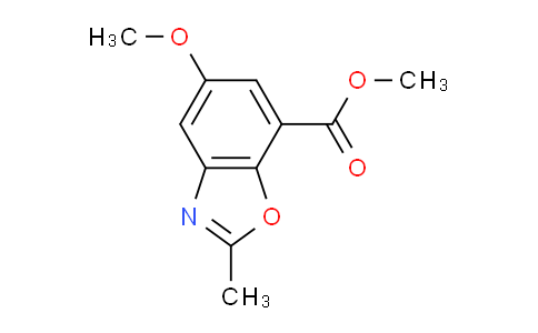 CAS No. 1221792-76-2, Methyl 5-Methoxy-2-methylbenzoxazole-7-carboxylate