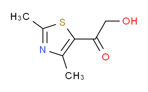 CAS No. 122229-24-7, 1-(2,4-Dimethyl-5-thiazolyl)-2-hydroxyethanone