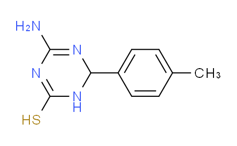 CAS No. 1142208-19-2, 4-Amino-6-(p-tolyl)-1,6-dihydro-1,3,5-triazine-2-thiol