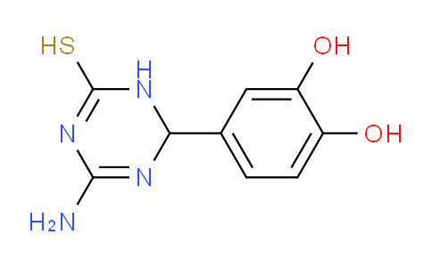 CAS No. 1142208-62-5, 4-(4-Amino-6-mercapto-1,2-dihydro-1,3,5-triazin-2-yl)benzene-1,2-diol