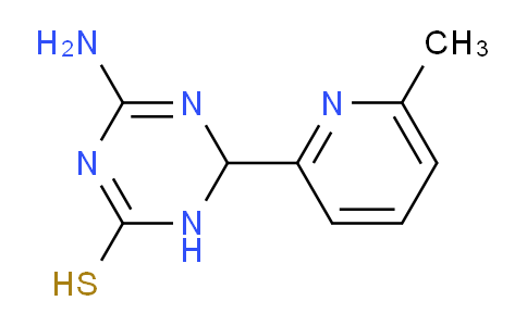 CAS No. 1142208-76-1, 4-Amino-6-(6-methylpyridin-2-yl)-1,6-dihydro-1,3,5-triazine-2-thiol