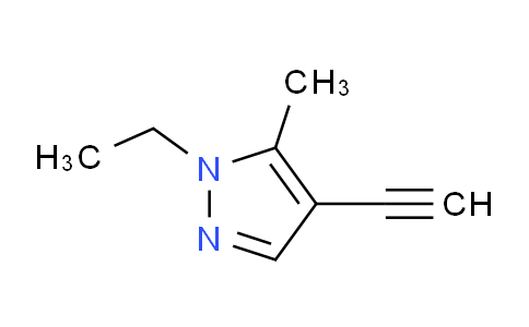 CAS No. 1354706-48-1, 1-Ethyl-4-ethynyl-5-methyl-1H-pyrazole
