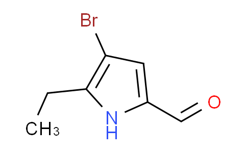 CAS No. 1354783-30-4, 4-Bromo-5-ethyl-1H-pyrrole-2-carbaldehyde