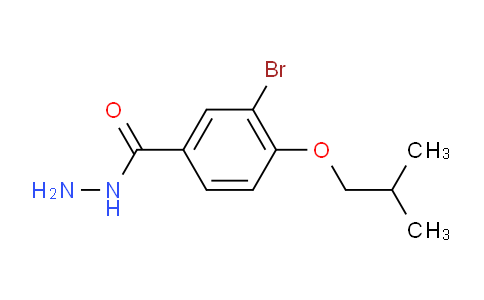 CAS No. 1382775-04-3, 3-Bromo-4-isobutoxybenzohydrazide