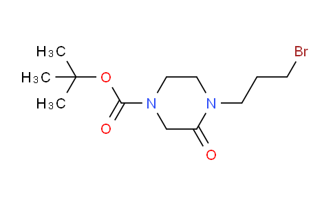 CAS No. 2043000-92-4, 4-Boc-1-(3-bromopropyl)-2-piperazinone