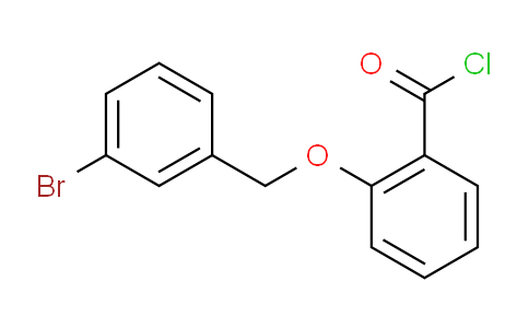 CAS No. 1160249-93-3, 2-((3-Bromobenzyl)oxy)benzoyl chloride