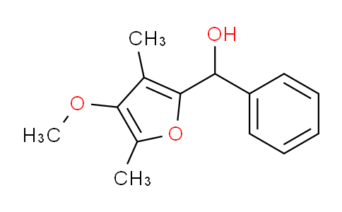 CAS No. 1443328-29-7, (4-Methoxy-3,5-dimethylfuran-2-yl)(phenyl)methanol