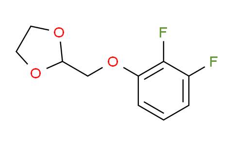CAS No. 1443346-18-6, 2-((2,3-Difluorophenoxy)methyl)-1,3-dioxolane